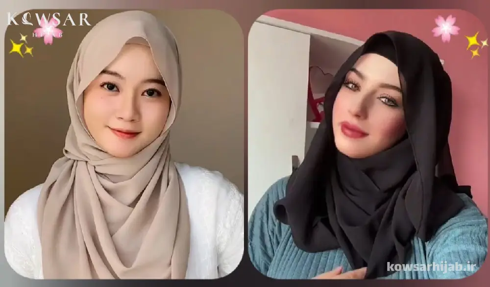 حجاب شیک با چادر