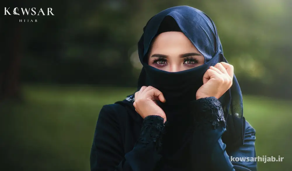 انواع حجاب با روسری